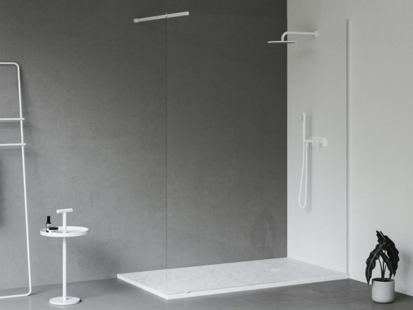 Ravak Vanička Slate Pro 80x80 bílá matná