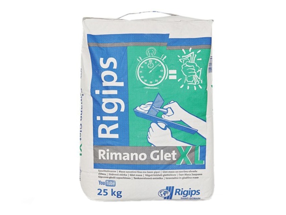 Sádrová stěrka Rigips Rimano Glet XL