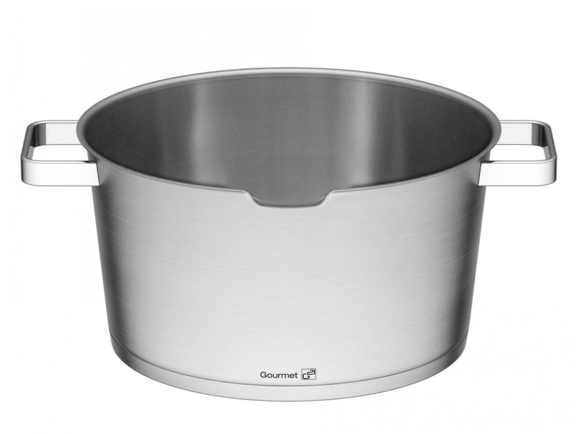 G21 Sada nádobí  Gourmet Magic s cedníkem, 4 díly, nerez