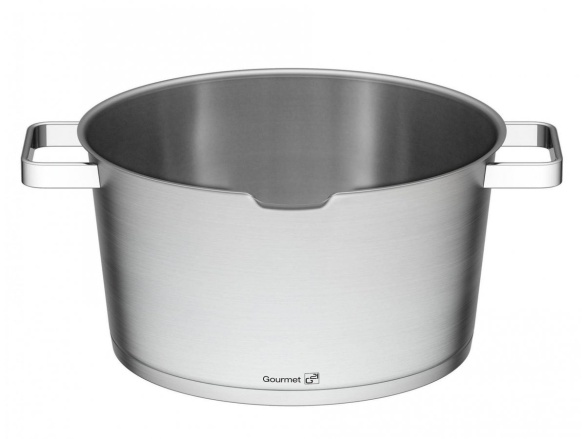 G21 Sada nádobí  Gourmet Magic s cedníkem, 4 díly, nerez