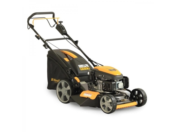 Multifunkční travní sekačka 4 v 1 s benzinovým motorem a variabilním pojezdem Riwall PRO RPM 5155 V PRO