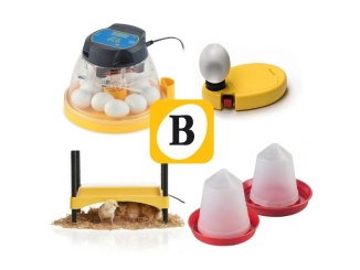 Állattenyésztés –  Scobax BRINSEA - MINI II ECO + Startovací sada pro líhnutí kuřat – Starter Pack 1