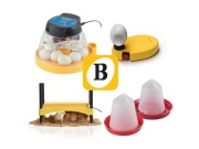 Scobax BRINSEA - MINI II ECO + Startovací sada pro líhnutí kuřat – Starter Pack 1
