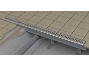 Ravak Odtokový žlab Zebra 75, plast