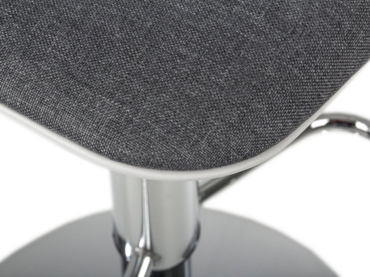 G21 Barová židle  Lima látková, gray