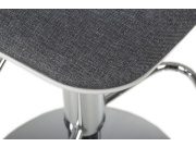 G21 Barová židle  Lima látková, gray