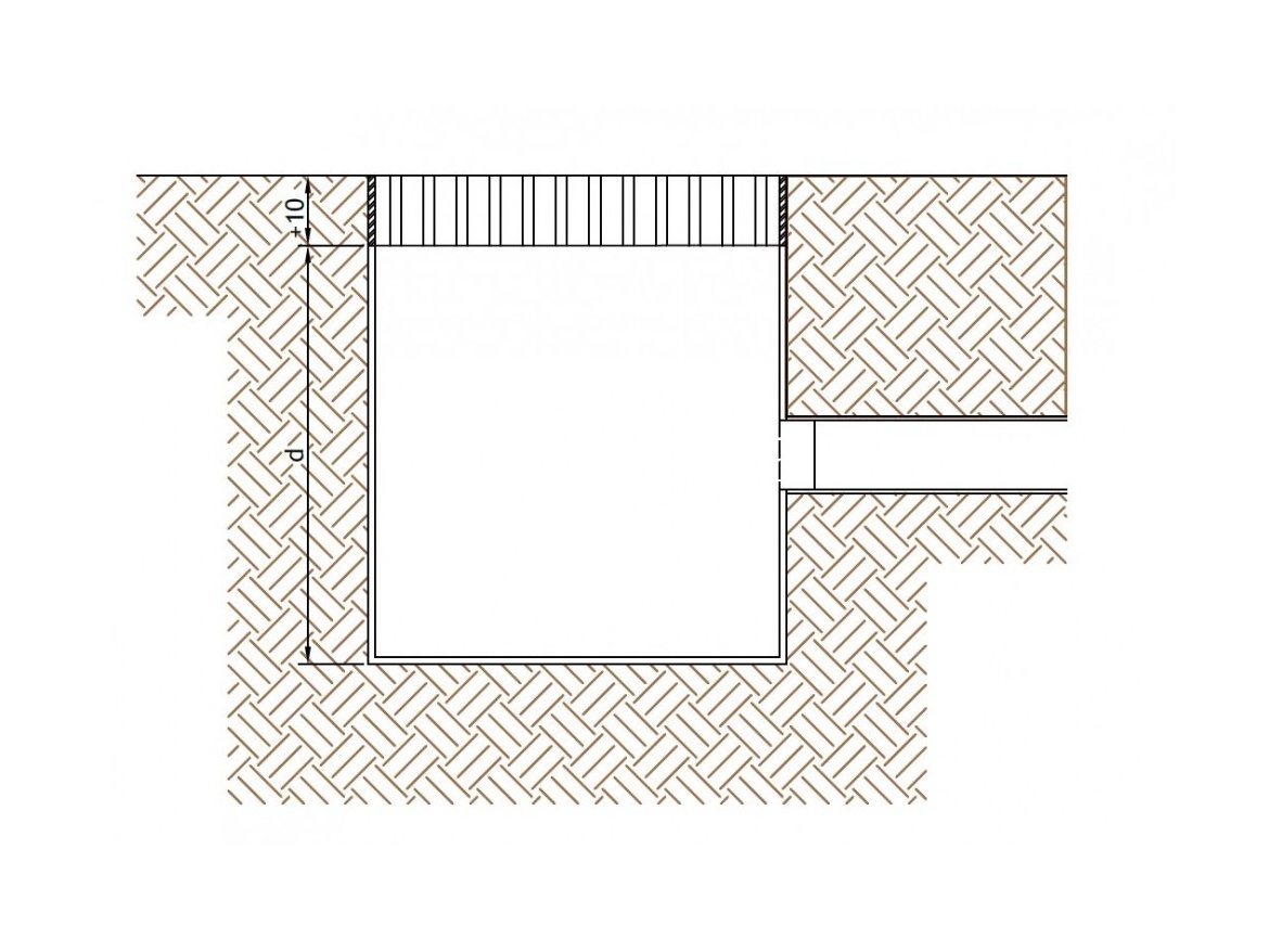 Nadstavec pre revízne šachty Dakota pre revízne