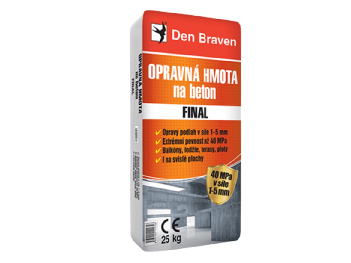 Final Den Braven Opravná hmota na beton