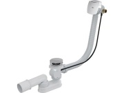 Alcadrain Vanový sifon A564KM1, odpad 40/50 mm, s ovládáním, s napouštěním přepadem,  A564KM1