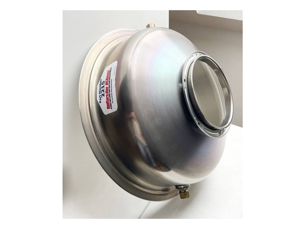 Příslušenství k drtičům Waste King Mísa oplachová 38 cm, 2 trysky, WKC 2215 – připojení drtiče  750-10000