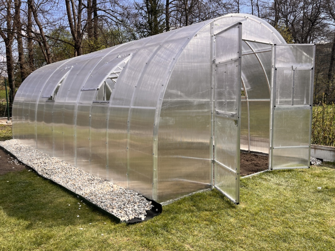 Polikarbonát üvegház Euroskleník Premuim