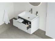 Ravak Umyvadlo Comfort 80, s otvorem pro baterii, bez přepadu, bílá