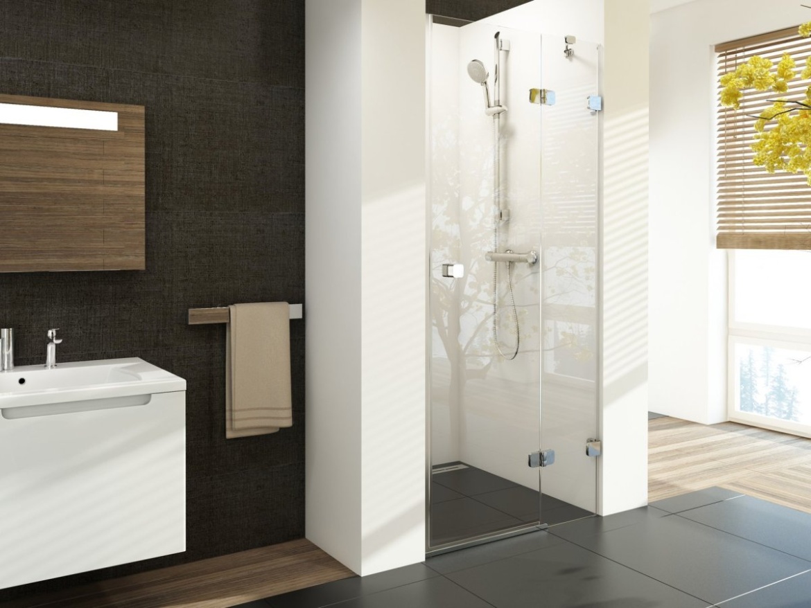 Ravak BSD2 80 A-P, chrom+transparent