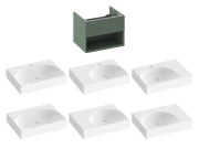 Ravak SD Lite 60 skříňka pod umyvadlo Smoke Grey