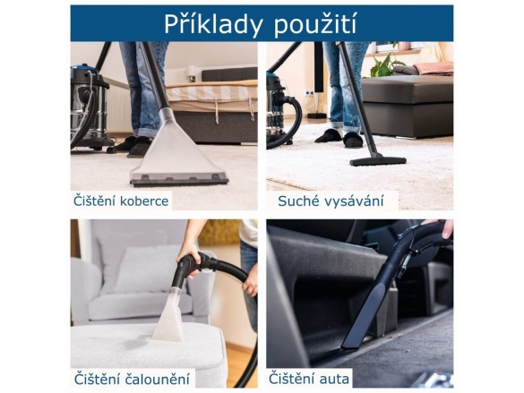 Tepovač 5v1 Scheppach SprayVac 20