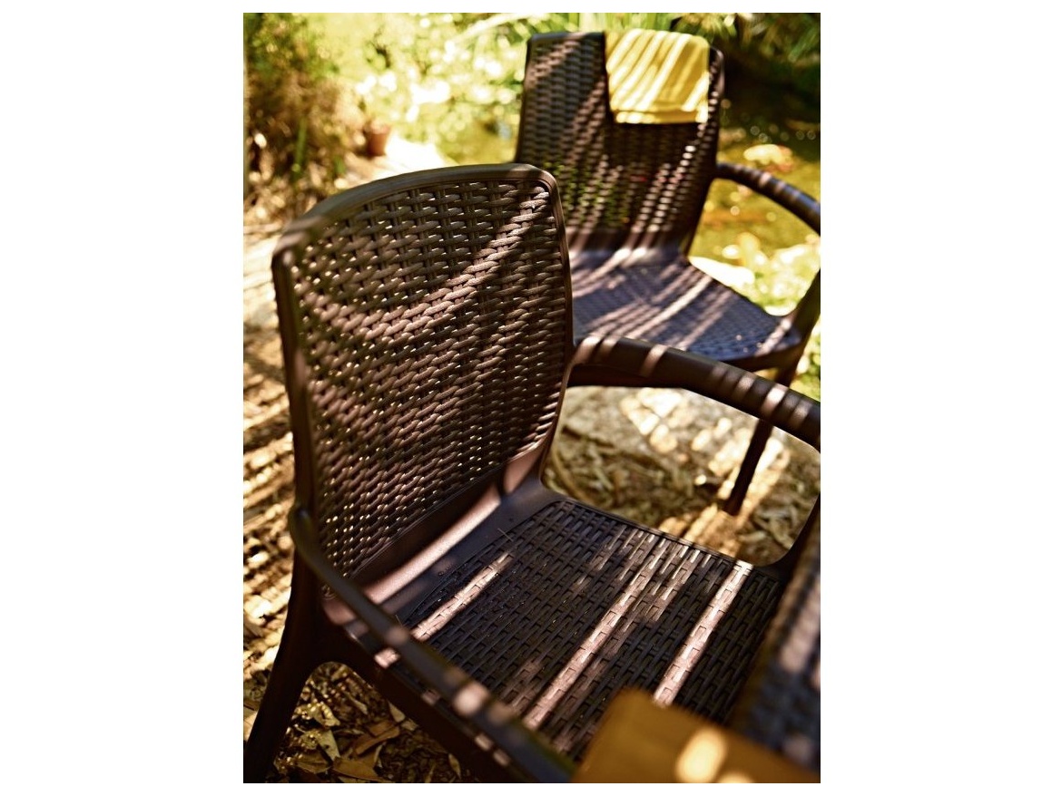 Keter Zahradní židle Keter Bali - 55 x 60 x 83 cm - hnědá