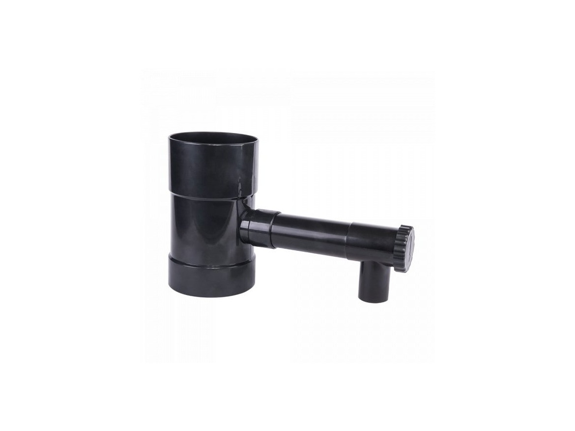 Bradas Sběrač děšťové vody s ventilem 80mm  IBCLZ1-080-DGY