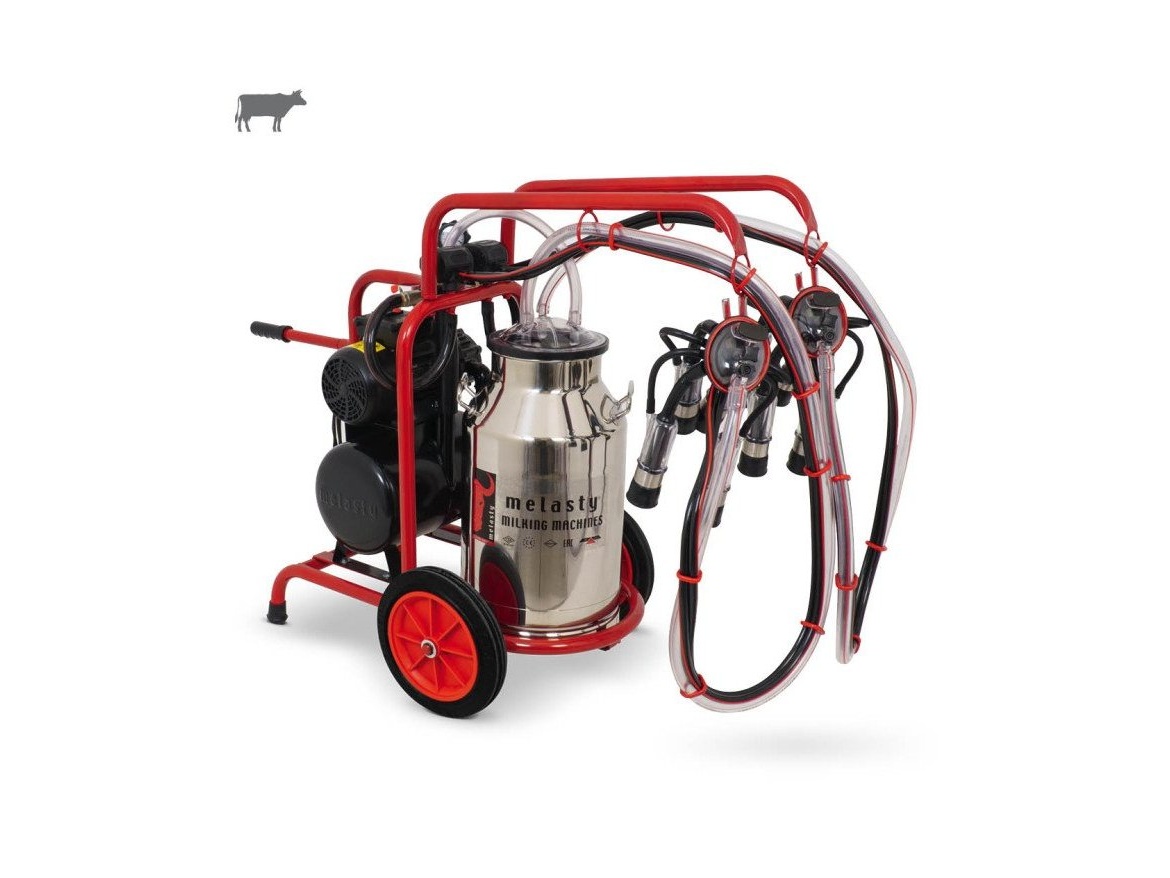 Scobax Mobilní dojící zařízení pro 2 krávy, TK 2 PK, 40 L