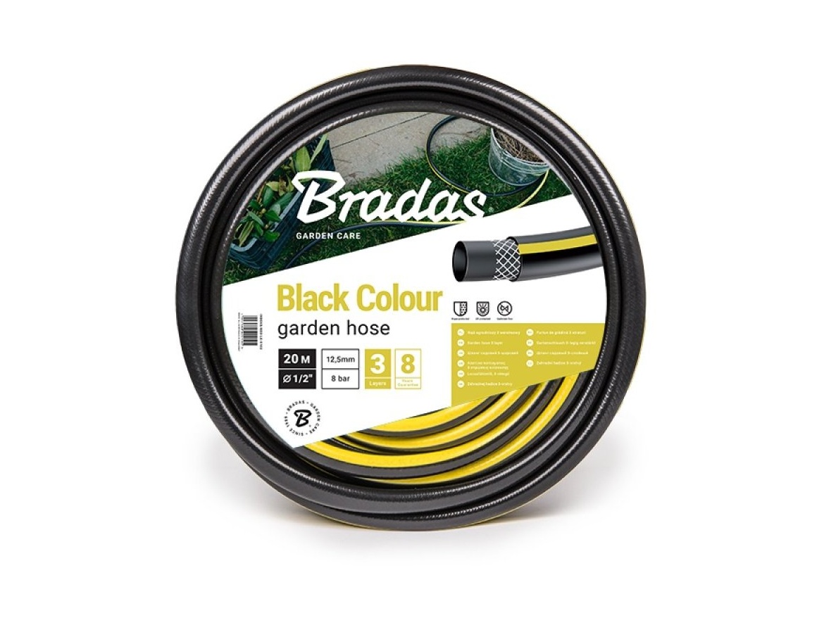 Bradas Zahradní hadice Bradas BLACK 1/2 - 20m