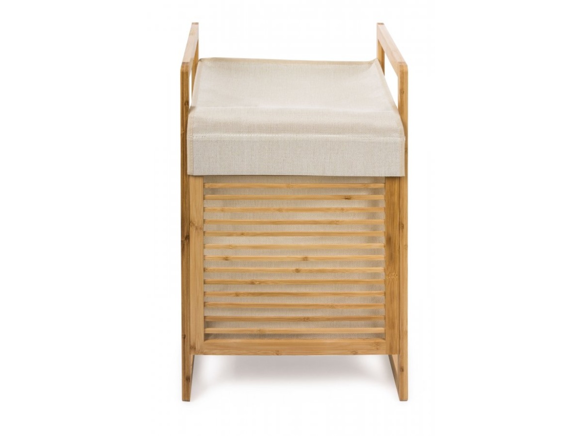 G21 Koš na prádlo  55 l, bambusový