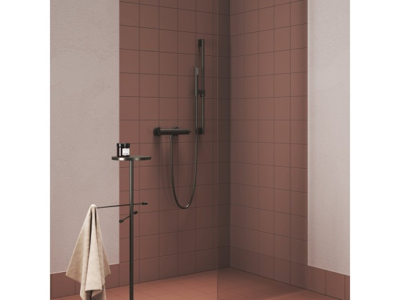 Ravak ES 032.60GLB Sprchová nástěnná baterie bez sprchového setu, zlato kartáčované