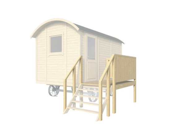 Drevený záhradný domček Tuindeco Patricia