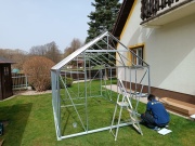 Profesionální montáže skleníků na klíč