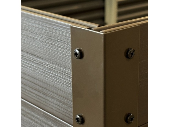 Vyvýšený záhon 150x75x30cm WOODLOOK / hnědý