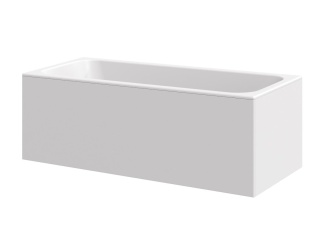 Vany a vanové zástěny –  Ravak Panel čelný MDF 180, biela