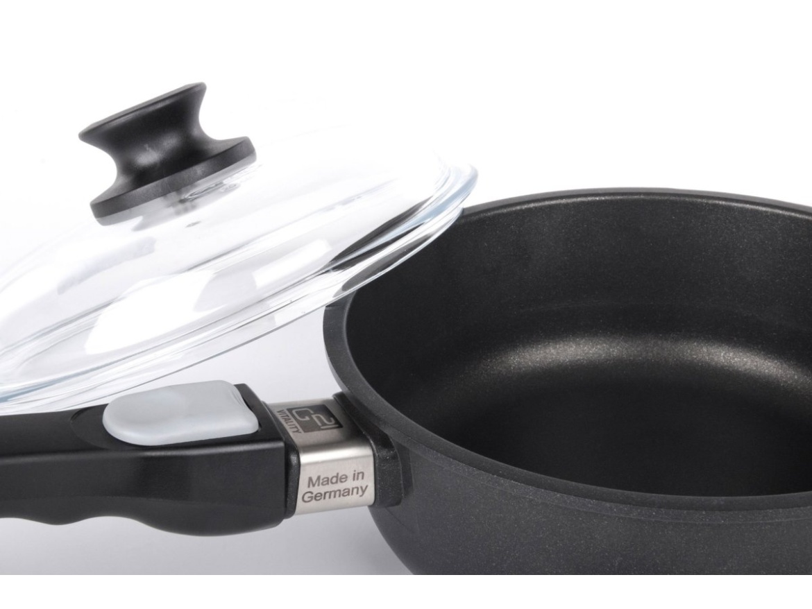 G21 Hluboká pánev  Prime 20 cm s poklicí a odnímatelnou rukojetí