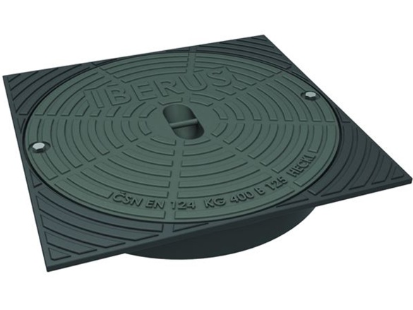 Hranatý poklop Heckl Iberus