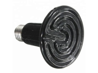 Drůběž –  Scobax Keramická žárovka 250 W - černá