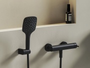 Ravak NX 032.20GB Sprchová nástěnná baterie bez sprchového setu, grafit kartáčovaný