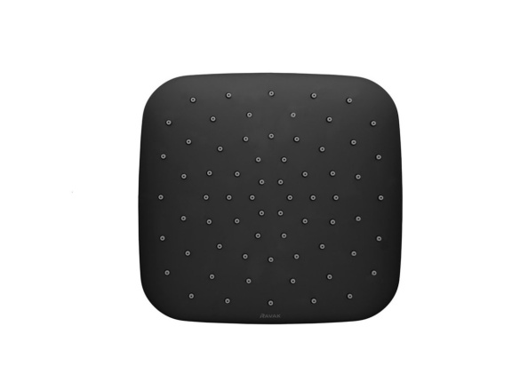 Ravak 983.20BL Hlavová sprcha, 250x250 mm, čierna