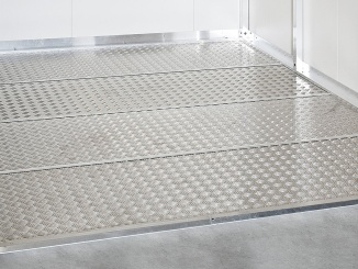 Příslušenství pro Podlahový rám Biohort Podlahový rám CasaNova stříbrná, 4x5