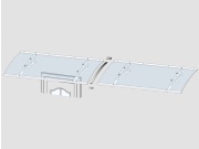 Spojovací diel Gutta pro stříšky PT/G, PT/GR, PT/ET