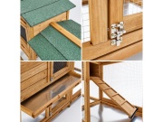 Dřevěná králíkárna Scobax Deny