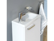 Ravak Umývátko Chrome 40 P, s otvorem pro baterii, bez přepadu