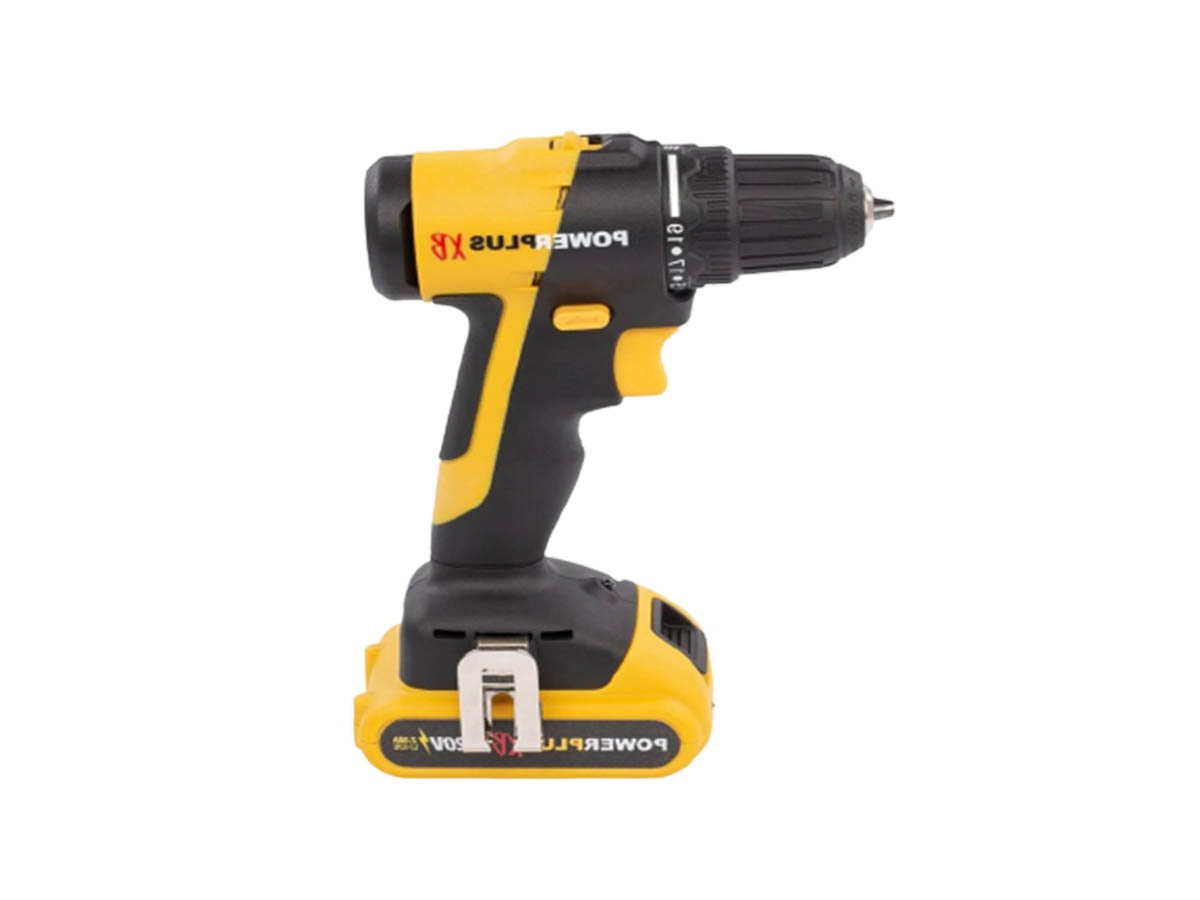 Súprava aku vŕtačky a oscilačné brúsky Powerplus POWXBBOX10