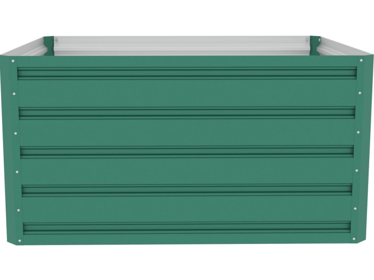 G21 Vyvýšený záhon  Daisy 100 x 80 x 52 cm, plechový, zelený