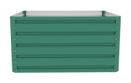G21 Vyvýšený záhon  Daisy 100 x 80 x 52 cm, plechový, zelený