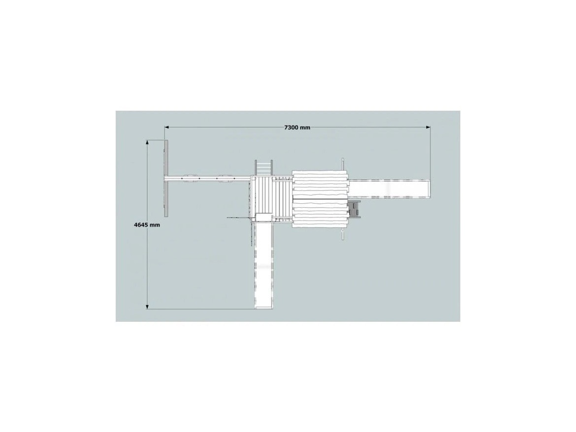 Dětské hřiště na zahradu Česká Manufaktura Čikita Plus