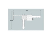 Gyermekeknek játszótér a kertben Česká Manufaktura Čikita Plus