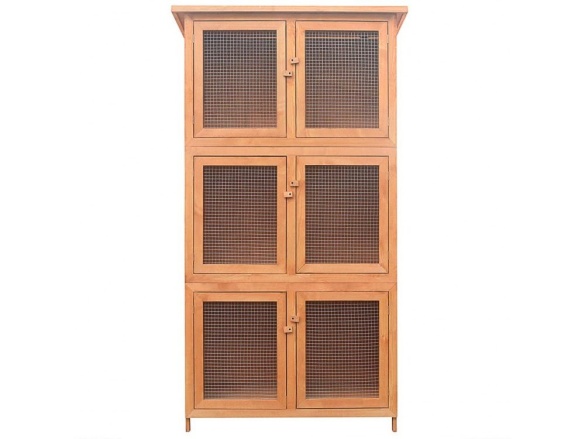 Drevená králikáreň Scobax Leo