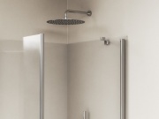 Ravak 985.20BLM Hlavová sprcha, 250 mm, černá matná