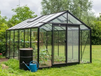 Klasické hliníkové skleníky –  ACD Blackline R308X 5,9 m x 3,1 m