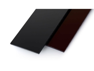 Polykarbonát –  Polykarbonátové desky pro svařovací boxy Arla Plast 3050 mm x 2050 mm x 4 mm, tmavě červená