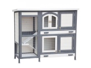 Scobax Dřevěná králíkárna MARTIN, 1220x480x1035 mm