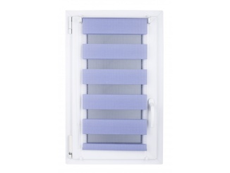 Den a noc –  Decori Zebra 150 cm x 97 cm, bílá / fialová