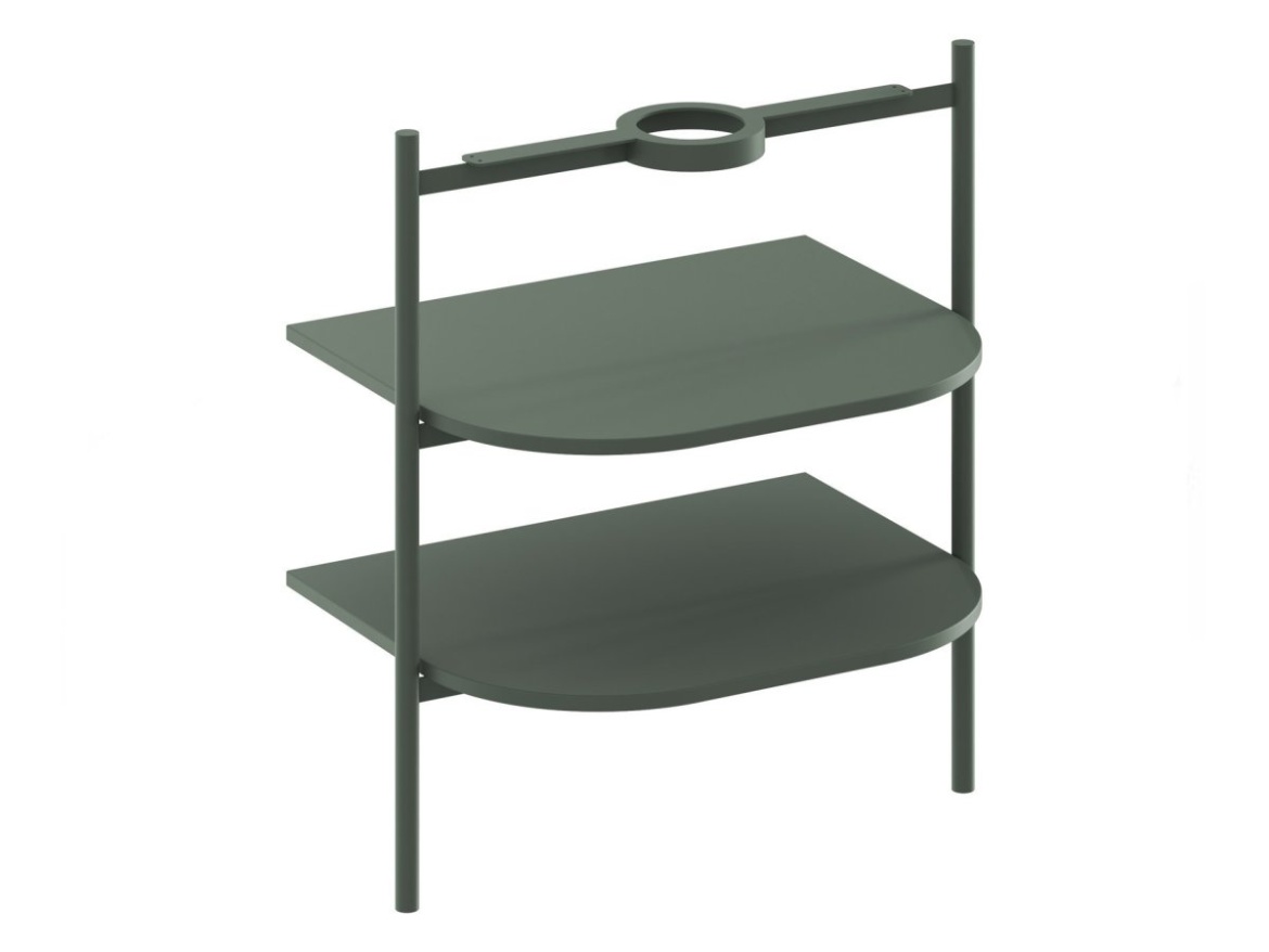 Ravak Konstrukce pod umyvadlo CS Yard 40, Smoke Grey